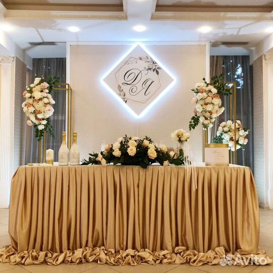 Декор свадебных залов