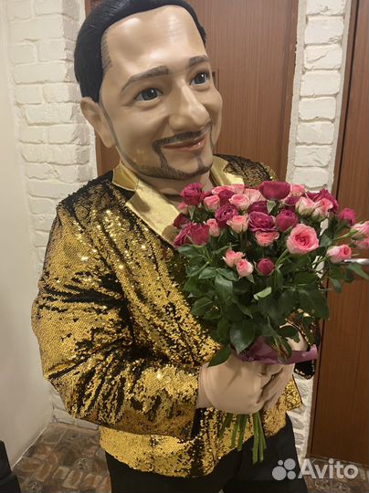 Ростовая кукла Жорик и зайка, мулатка