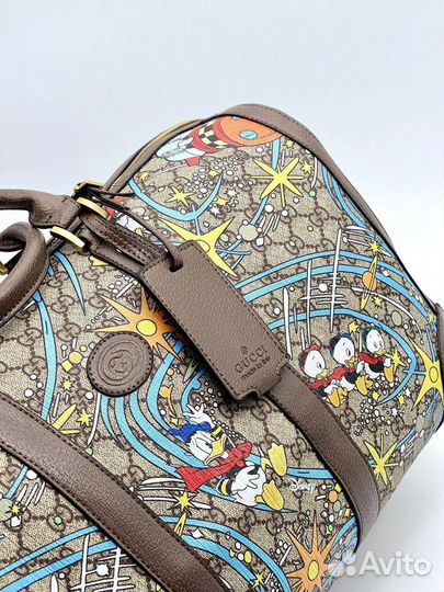 Сумка дорожная Gucci Donald Duck