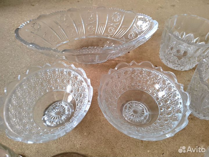 Хрустальная посуда СССР