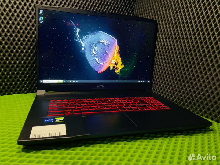 Игровой Ноутбук MSI 17.3 144Hz i5-11Gen/GTX1650