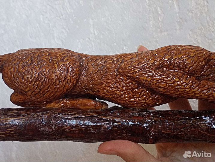 Деревянная Статуэтка Пантера