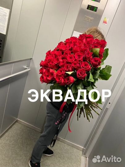 Розы 51 штука 80 см