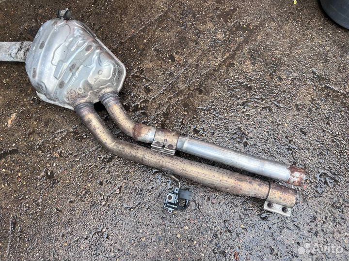 Глушитель, Audi Q7 4M 2019