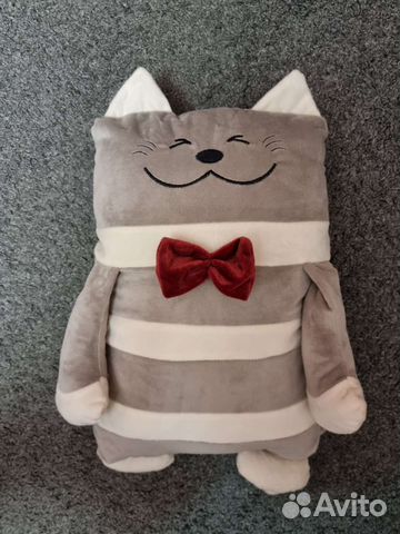 Мягкая игрушка подушка - кот