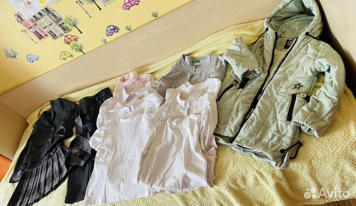 Набор в школу 122-128. Школьная форма девочка