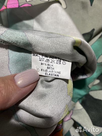 Блузка натуральный шелк Vilagallo