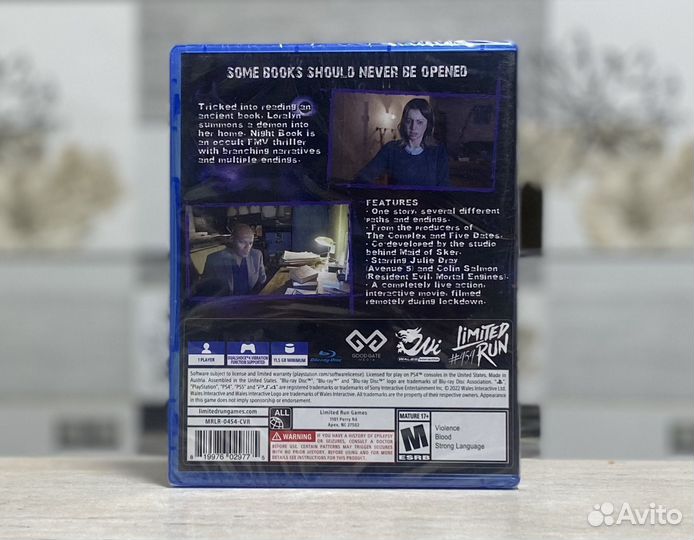 Night Book LRG#454 (Новый Диск) Sony PS4