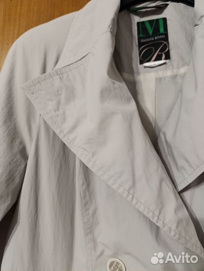 Плащ тренч лёгкий 46