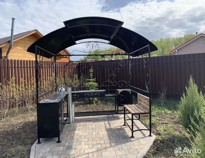 Кованый мангал