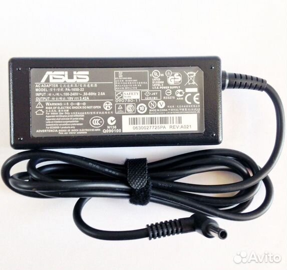 Блок питания Asus 19v 3.42a новый с гарантией