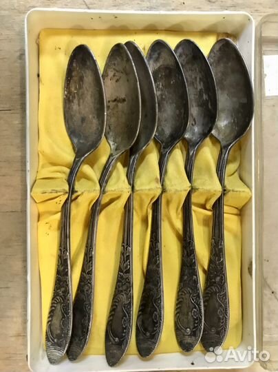 Мельхиоровые ложки СССР