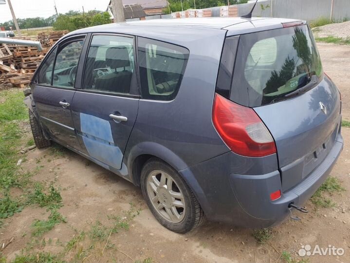 Крыло заднее левое Рено Сценик 2008 четверть