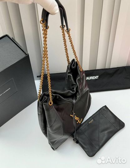 Сумка почон кожа ягненка saint laurent