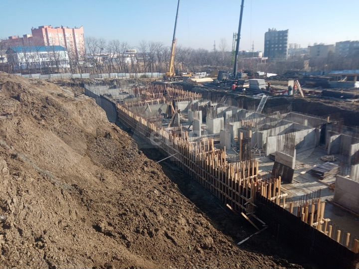 2-к. квартира, 56,8 м², 7/19 эт.