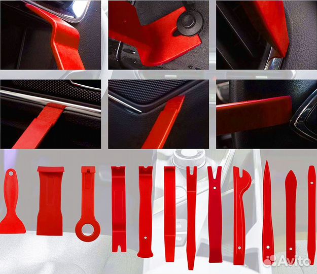 Набор для снятия обшивки салона, 39 предметов