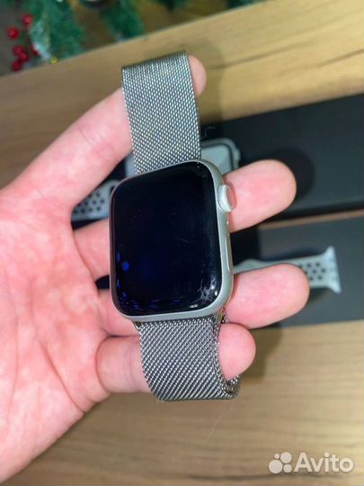 Часы apple watch series 5 44 mm nike