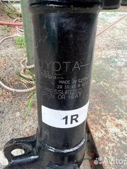 Пружина передняя правая тойота камри 70