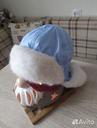 Шапка зимняя с ушками