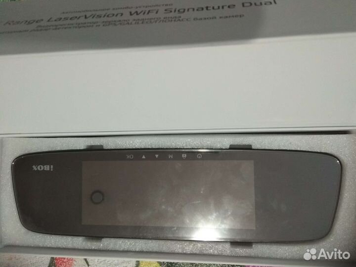 Зеркало с антирадаром и видеорегистратором