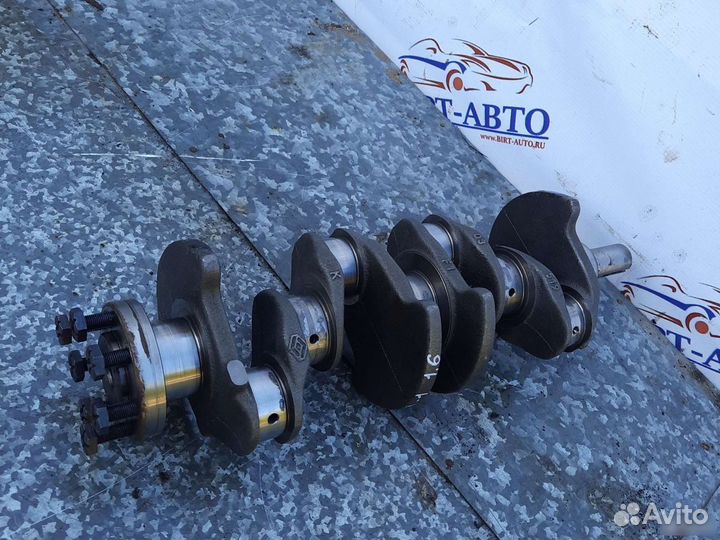 Коленвал k7m Renault logan