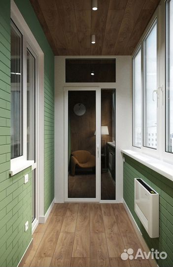 Балкон под ключ