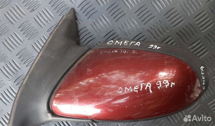 Зеркало Опель Омега В 9498г левое с подогревом