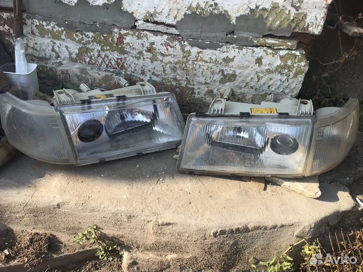 Передние фары ваз 2110