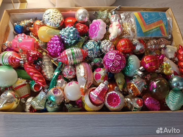 Елочные игрушки СССР