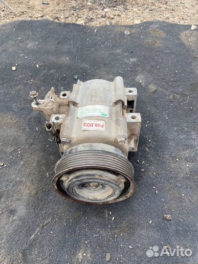 Компрессор кондиционера Hyundai Santa Fe 1 D4EA