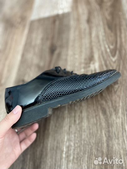 Туфли оксфорды женские