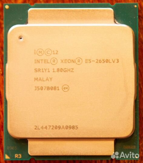 Процессор Intel Xeon E5-2650L v3 - 12 ядер