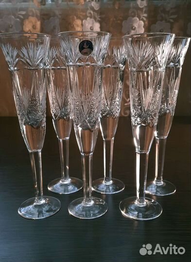 Дятьковский хрусталь. Фужеры