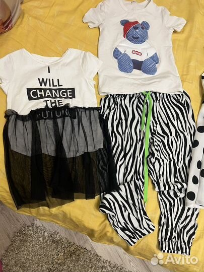 Детская одежда для девочек пакетом