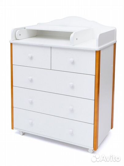Комод Incanto nuvolla plus 800/5 с откидной пелен. доской