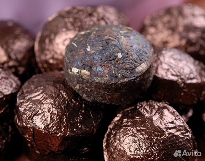 Чай Пуэр Шу мини точа в подарочной упаковке. Китай