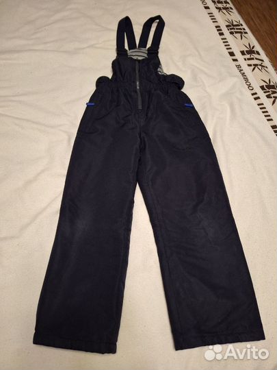 Демисезонные брюки (полукомбинезон) для мальчика