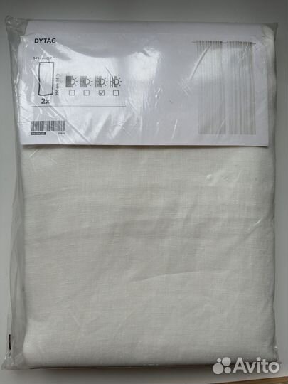 Шторы гардины IKEA дютог новые