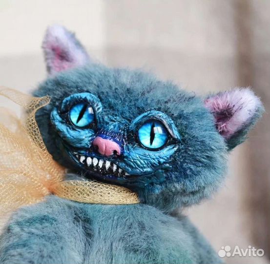 Чеширский кот авторская кукла