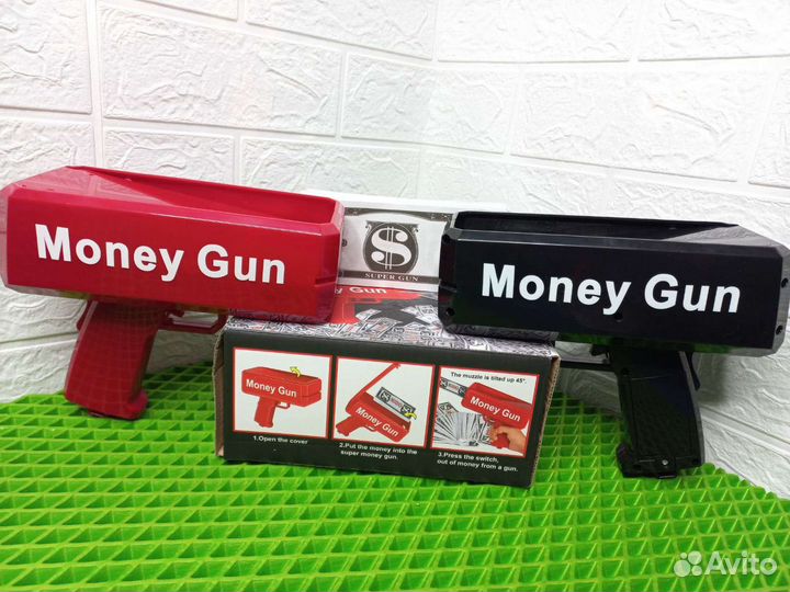 Денежный пистолет (бабломет, деньгомет) Money Gun
