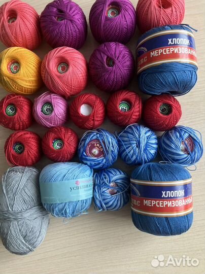 Нитки хб для вязания