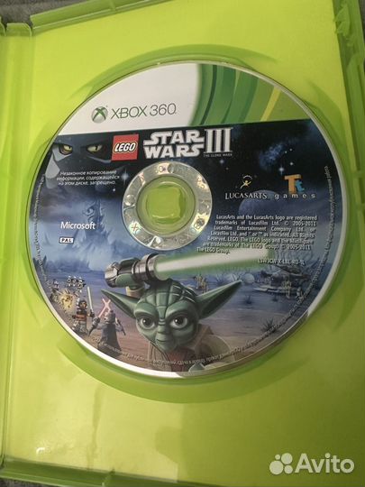 Lego star wars 3 xbox 360