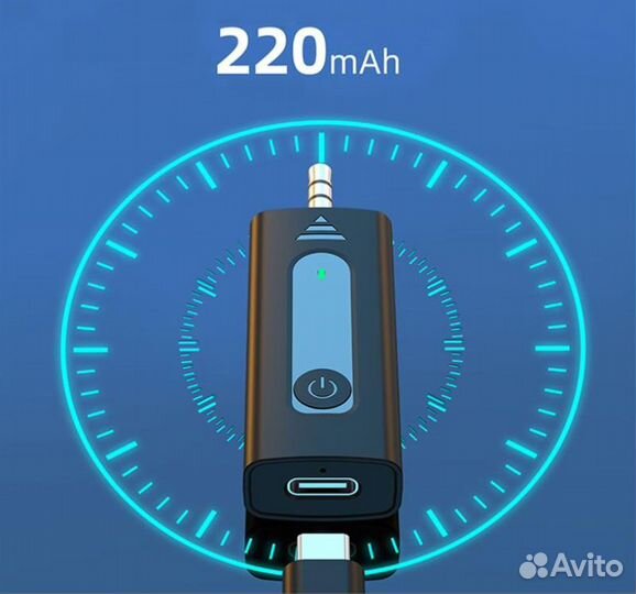 Беспроводной микрофон петличка Jack 3.5