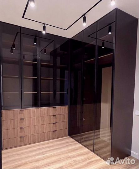 Гардеробная встроенная на заказ