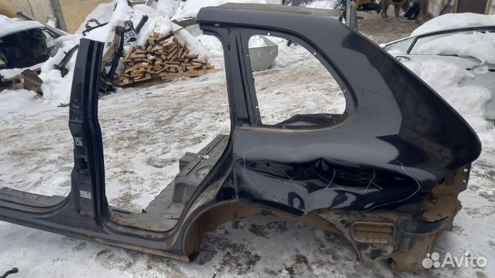 Средняя стойка порог задняя левая Porsche Cayenne