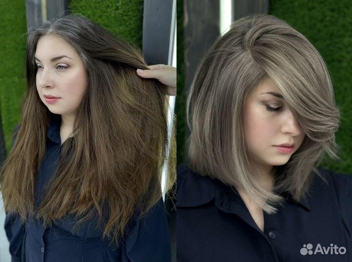 Модель на сложные окрашивания