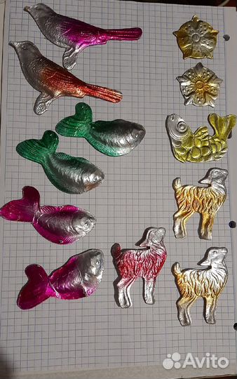 Редкие Елочные игрушки СССР 2 часть