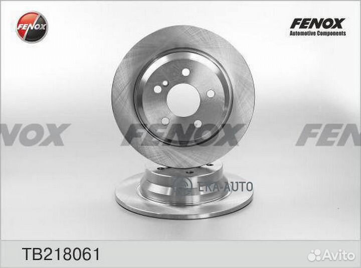 Fenox TB218061 Диск торм