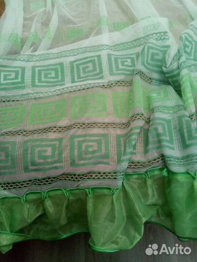 Тюль новый 2 штуки