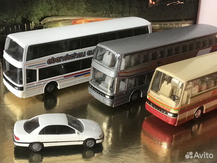 Автобусы Herpa, AWM, Preiser, Rietze, Wiking 1:87